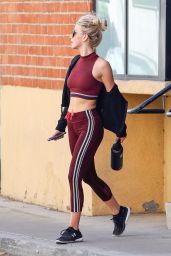 Julianne Hough in Gym Ready Outfit Out in LA