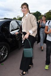 Julie Gayet - Hermes Fashion Show, PFW in Paris 10/02/2017