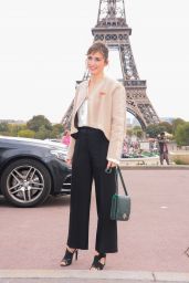 Julie Gayet - Hermes Fashion Show, PFW in Paris 10/02/2017