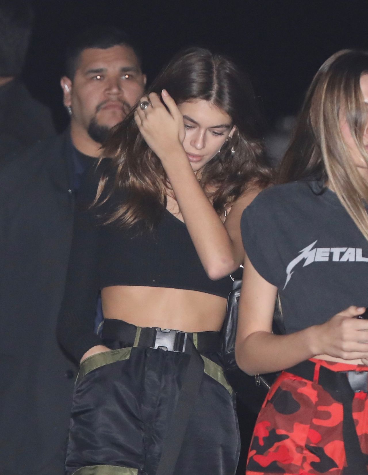 Kaia Gerber - Leaving Nobu in Malibu 10/14/2017 • CelebMafia