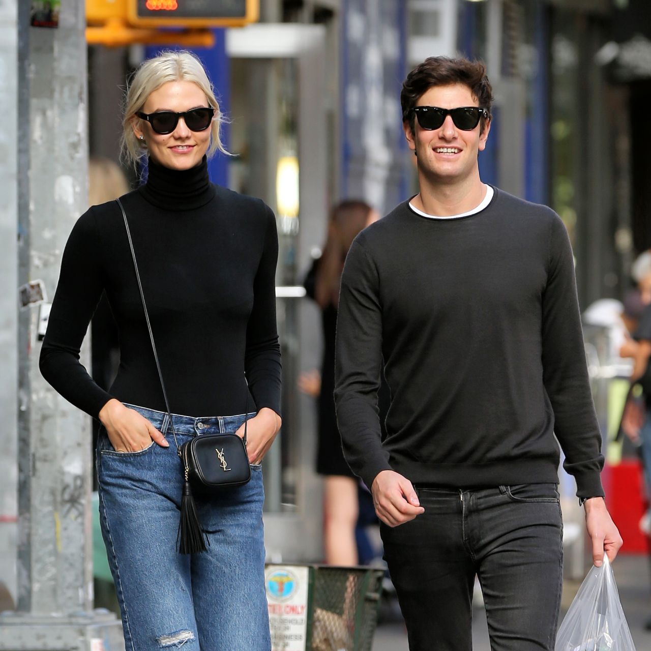 Karlie Kloss and Joshua Kushner - Out in NYC 10/23/2017 • CelebMafia