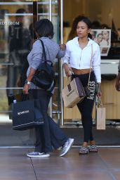Karrueche Tran - Shopping at The Grove in Los Angeles 10/02/2017