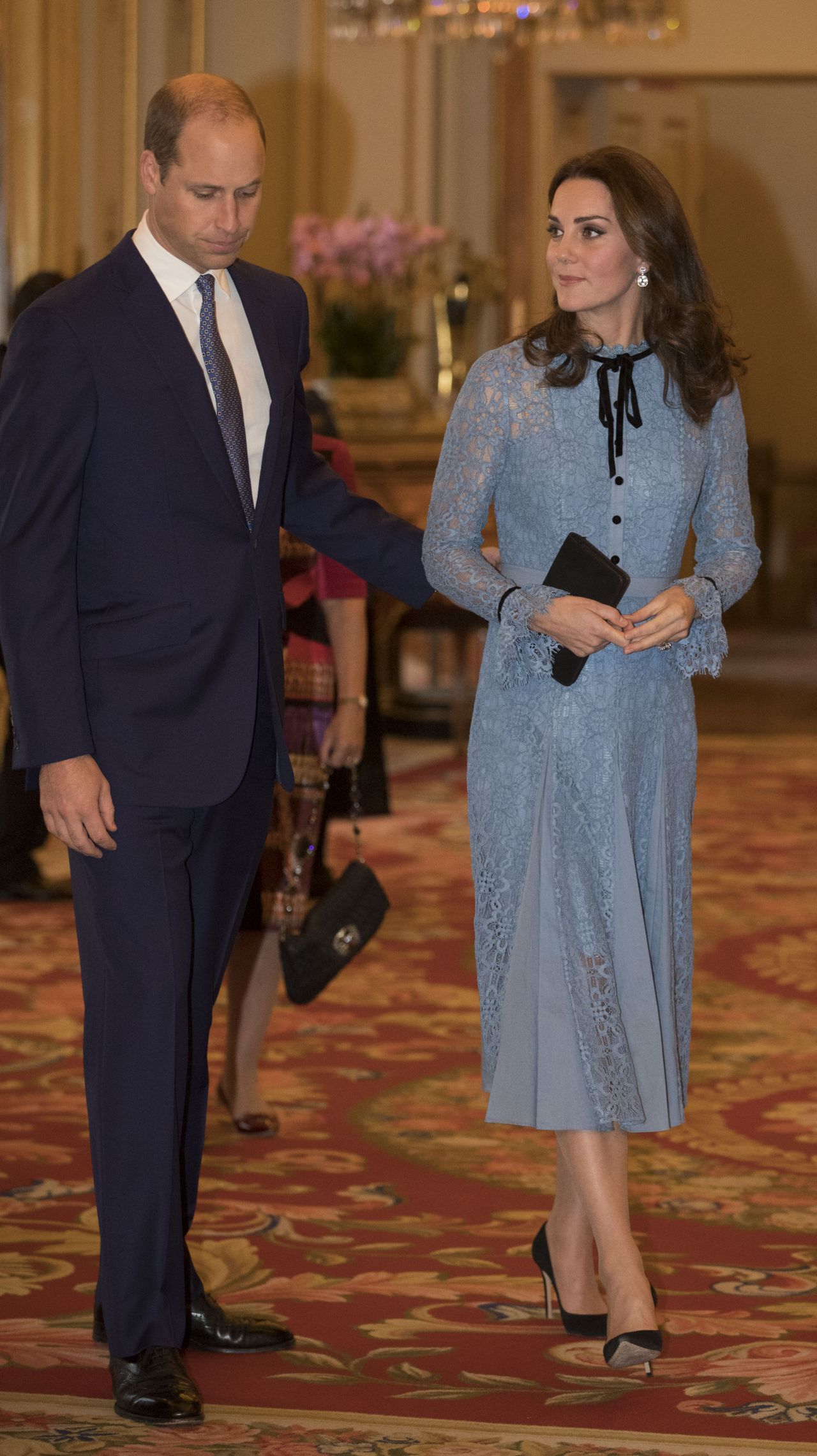 Kate Middleton - Celebrating World Mental Health Day at Buckingham ...