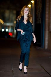 Katherine McNamara Style - Midtown, New York City 10/07/2017