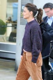Katie Holmes in Travel Outfit 10/12/2017 