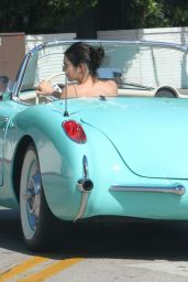 Kendall Jenner - Takes Her $100K Vintage Chevrolet for a spin in Beverly Hills 10/08/2017