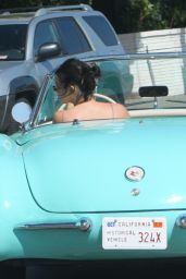 Kendall Jenner - Takes Her $100K Vintage Chevrolet for a spin in Beverly Hills 10/08/2017