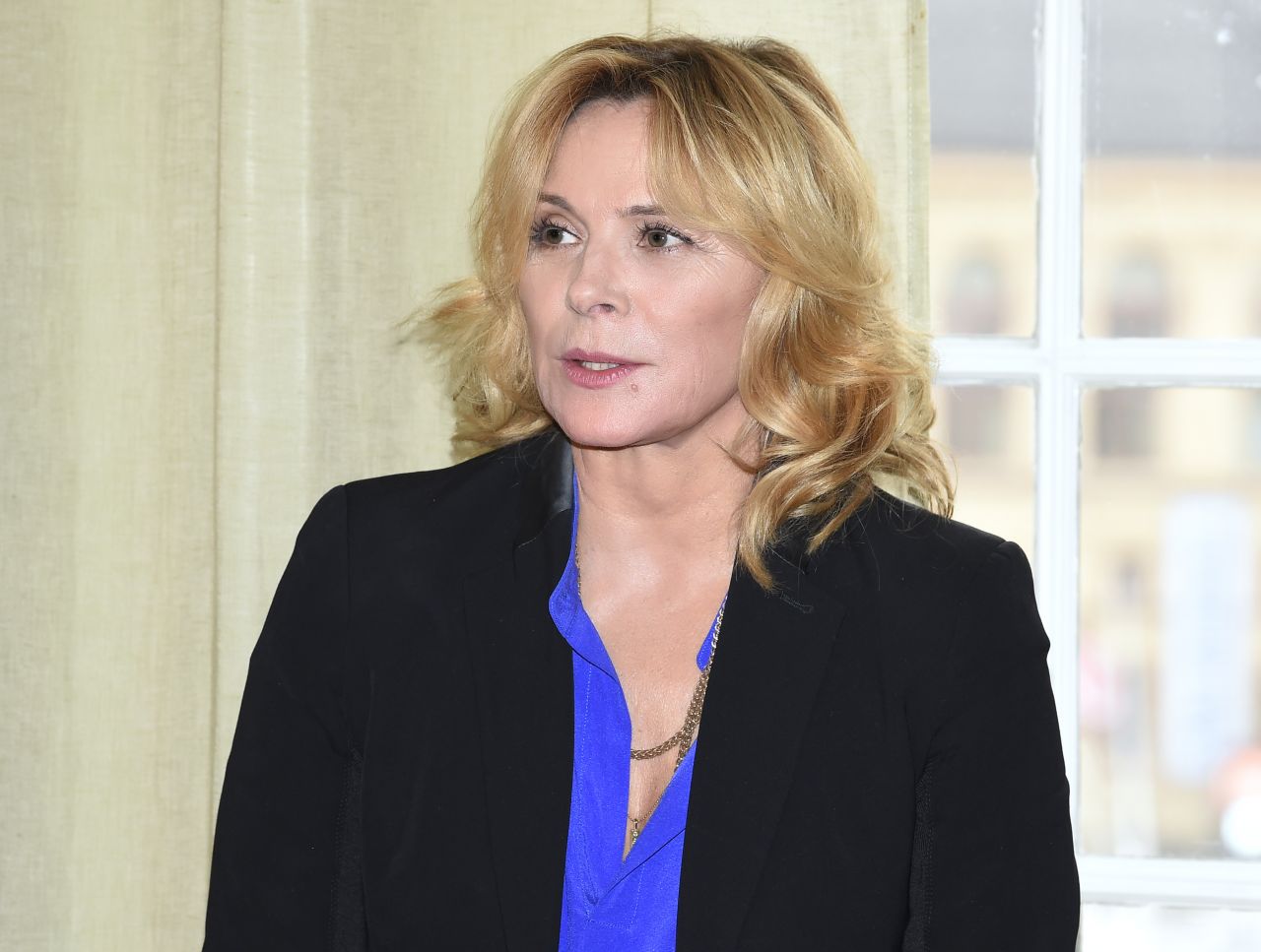 Kim Cattrall - "Modus" TV Show Photocall in Stockholm 09/29/2017