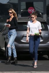 Kristen Stewart and Stella Maxwell - Out in Melrose Place 10/14/2017