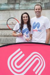 Laura Wright - Launch Charity Partnership Between Champions Tennis at the Royal Albert Hall and SportsAid for 2017