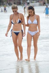 Lisa Opie and Lauren Hubbard in Bikinis - Miami Beach 10/02/2017