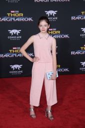 Mackenzie Foy – “Thor: Ragnarok” Premiere in Los Angeles 10/10/2017