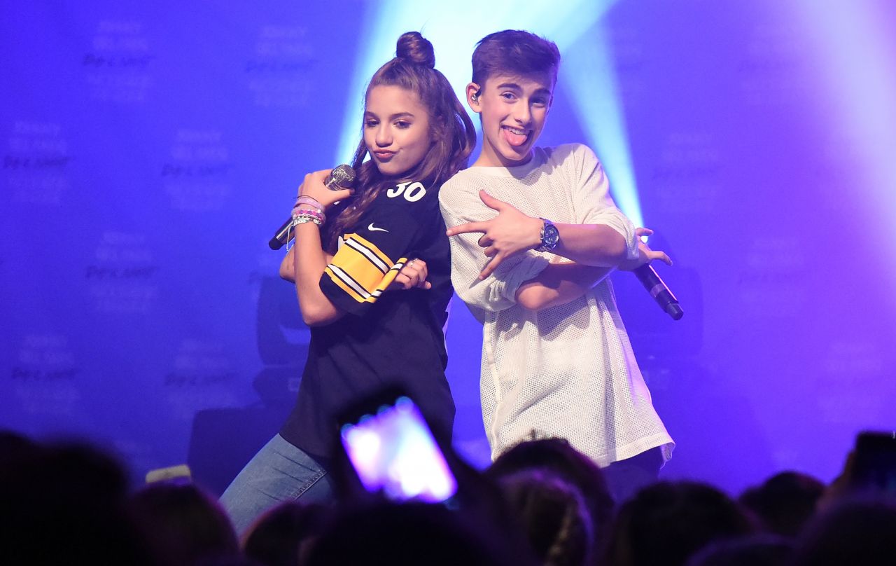 Maddie Ziegler and Mackenzie Ziegler - "Johnny Orlando & Mackenzie