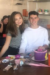 Maddie Ziegler - Celebrates Her 15th Birthday With Her Boyfriend 09/30/2017