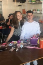 Maddie Ziegler - Celebrates Her 15th Birthday With Her Boyfriend 09/30/2017