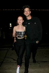 Madelaine Petsch Night Out Style - Los Angeles 10/16/2017