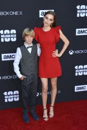 Madison Lintz – “The Walking Dead” 100th Episode Premiere in Los Angeles