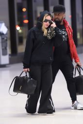 Madonna at JFK Airport in New York City 10/02/2017