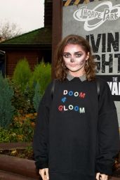 Maisie Williams - "The Walking Dead: Living Nightmare" Attraction in Chertsey 10/26/2017