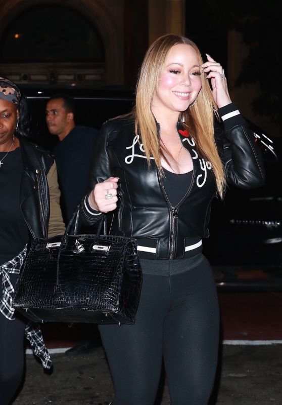 Mariah Carey - Going Out For Sushi in NYC 10/18/2017