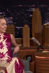 Miley Cyrus - The Tonight Show Starring Jimmy Fallon 10/06/2017