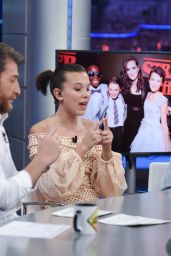 Millie Bobby Brown - El Hormiguero TV Show in Madrid 10/09/2017