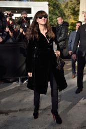 Monica Bellucci – Chanel Fashion Show, PFW in Paris 10/03/2017