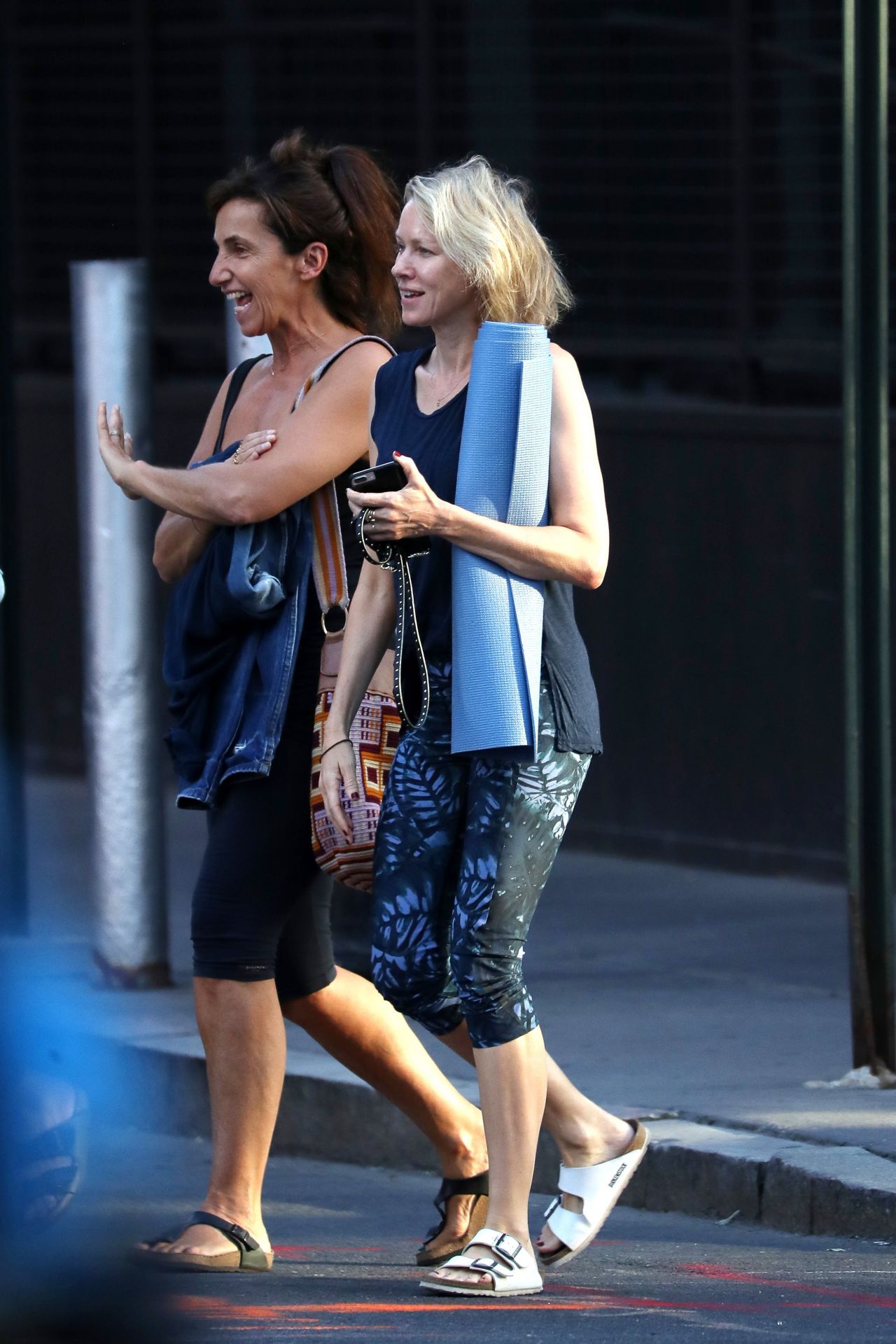 Naomi Watts - Leaving a Yoga Class in NYC 10/01/2017 • CelebMafia