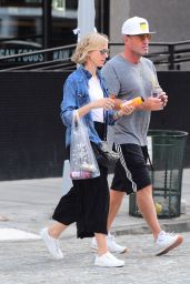 Naomi Watts - Out in Tribeca With Her Brother, Ben Watts 10/22/2017