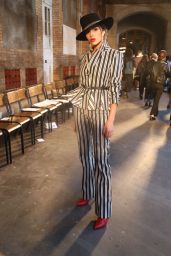 Olivia Culpo – Altuzarra Fashion Show in Paris 09/30/2017