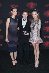 Peyton Kennedy, Quinn Lieblinga and Sydney Sweeney – “Stranger Things” Season 2 Premiere in LA