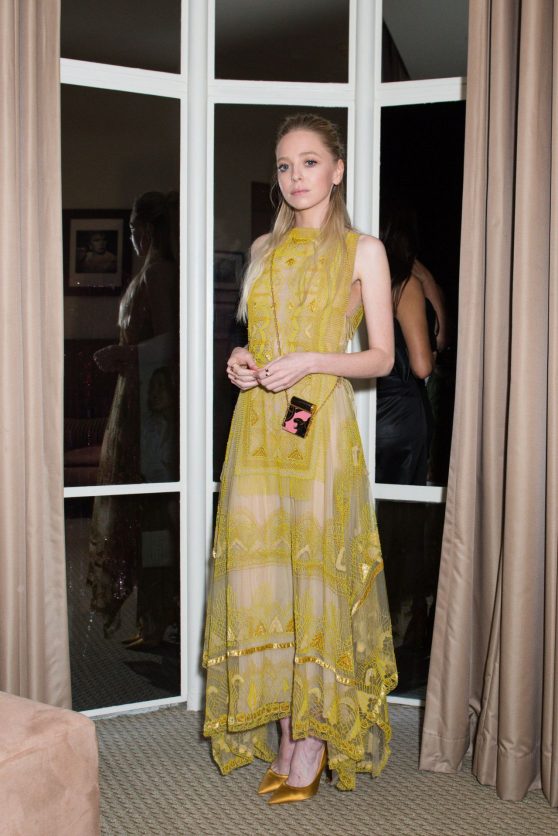 Portia Doubleday - Guggenheim International Gala Pre-Party in NYC 11/15