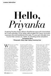 Priyanka Chopra - Cosmopolitan Magazine India October 2017 Issue