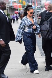 Rihanna Street Fashion - New York City 10/13/2017