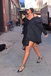 Rihanna Style and Fashion - New York City 10/19/2017