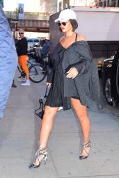 Rihanna Style and Fashion - New York City 10/19/2017