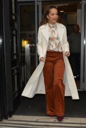Rita Ora Style and Fashion - Leaves BBC Radio Two in London 10/21/2017