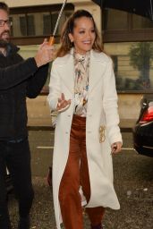 Rita Ora Style and Fashion - Leaves BBC Radio Two in London 10/21/2017