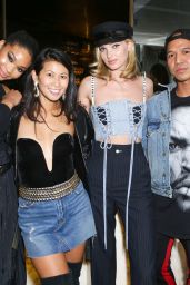 Romee Strijd, Chanel Iman & Elsa Hosk – Forward by Elyse Walker Dinner with Grlfrnd Denim, Paris 09/30/2017