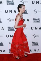 Rooney Mara on Red Carpet - "Una" Screening in NYC 10/04/2017