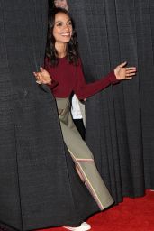 Rosario Dawson at Comic Con 2017 in NYC 10/05/2017