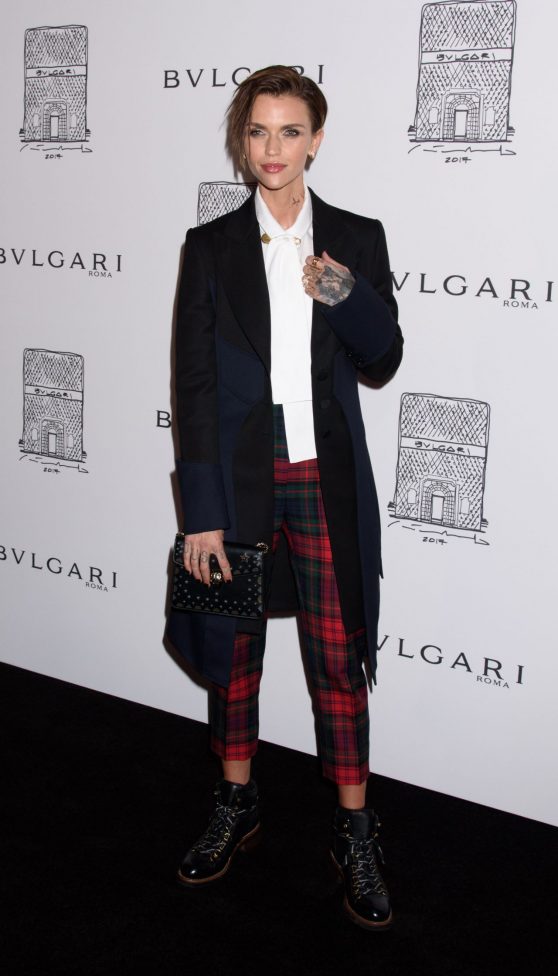 Ruby Rose – Bulgari Flagship Store Opening Celebration in New York 10