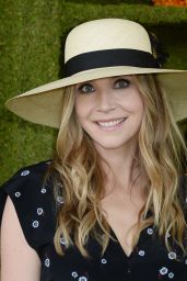 Sarah Chalke – Veuve Cliquot Polo Classic 2017 in Los Angeles