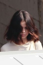 Selena Gomez at Church Services With Justin Bieber in LA 10/29/2017