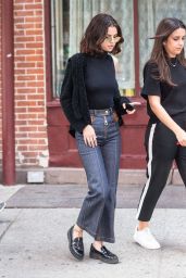 Selena Gomez  is Looking All Stylish - New York City 10/03/2017
