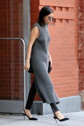 Selena Gomez Style and Fashion - Leaving Her Apartment in NYC 10/22/2017