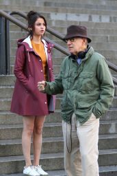 Selena Gomez - Woody Allen Film Set in NYC 10/04/2017