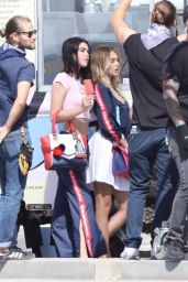 Sistine and Scarlet Stallone, Amelia Hamlin and Delilah Hamlin - Photoshoot in Santa Monica 10/15/2017