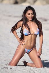 Sophia Leger Valere Bikini Photoshoot on the Beach in Miami 10/09/2017