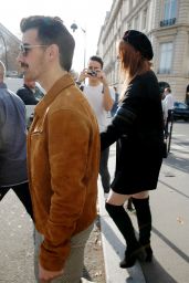 Sophie Turner and Joe Jonas - Shopping in Paris